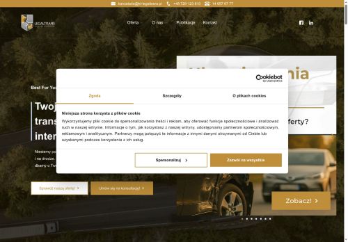 Kancelaria Transportowa
LEGALTRANS Sp. z o.o.